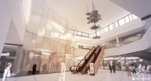 SOUTHWEST FINLAND’S LARGEST SHOPPING CENTER, KAUPPAKESKUS MYLLY, IS UNDERGOING A MASSIVE EXTENSION SET TO OPEN FOR CHRISTMAS 2015. IMAGE: SHOPPING CENTRE MYLLY