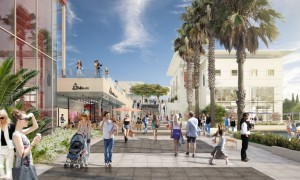POLYGONE RIVIERA WILL BE THE FIRST “OPEN” SHOPPING CENTER IN EUROPA. IMAGE: ALTERACIONES