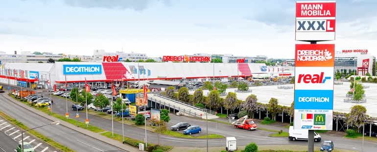 TH Real Estate recently sold the retail park “Dreieich Nordpark” in Frankfurt for the pan-European retail fund Herald. The price: €51.9 million. Image: TH Real Estate