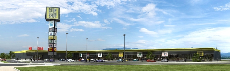 In early May, Immofinanz Group opened the first Stop.Shop. retail park in Cacak, Serbia. Image: Immofinanz Group