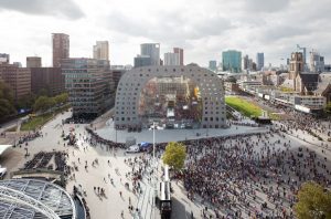 Markthal shopping center in Rotterdam. Image: Corio