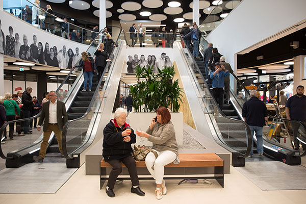 StadtGalerie Velbert in North Rhine-Westphalia was officially opened by project developer Concepta from Düsseldorf on May 16, 2019. Credit: Anastasia Kaplugin