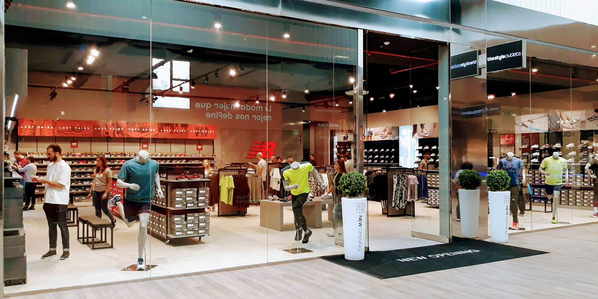 New Balance opens its largest outlet store in Iberia at San Sebastian de  los Reyes The Style Outlets in Madrid - ACROSS | The European Placemaking  Magazine