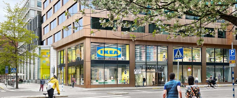 IKEA Opens A Large City Department Store In Gallerian Stockholm ACROSS   IKEA Stockholm 2 2021 07 09 1200x500 960x400 