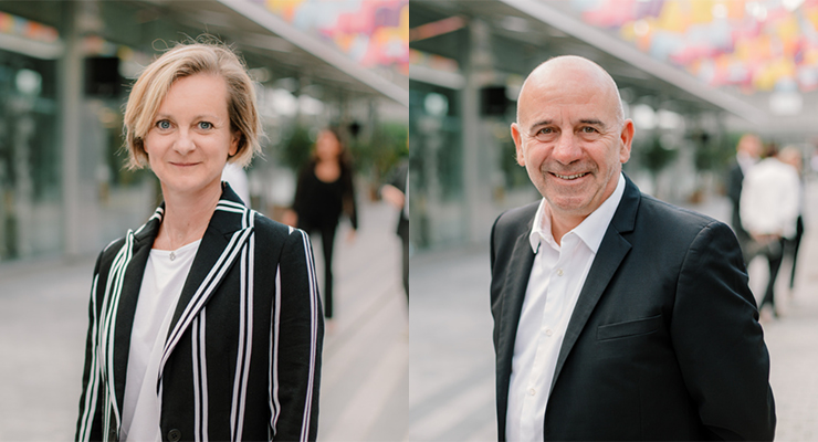 Bettina Dablemont, Managing Director, and Franck Verschelle, CEO of Advantail. /// credit: Advantail