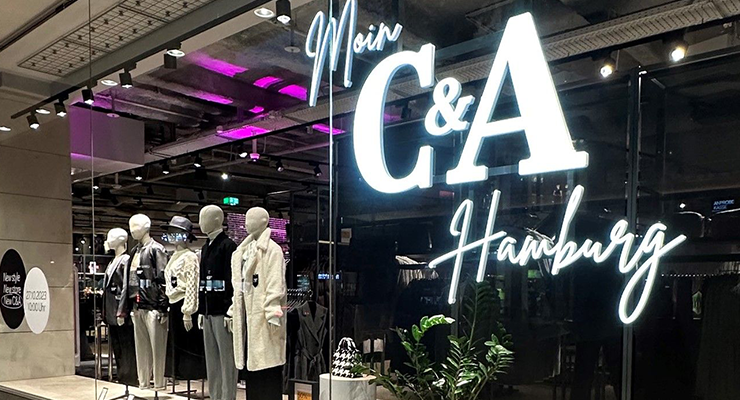 C & A plans to open 100 new shops in Europe over the next three