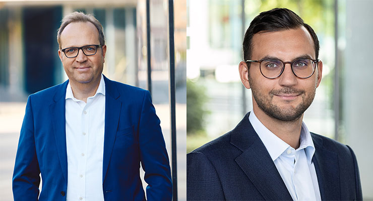 Andreas Löcher (left), Head of Investment Management Operational, and Roman Müller (right), Head of Investment Management Retail at Union Investment. /// credit: Union Investment