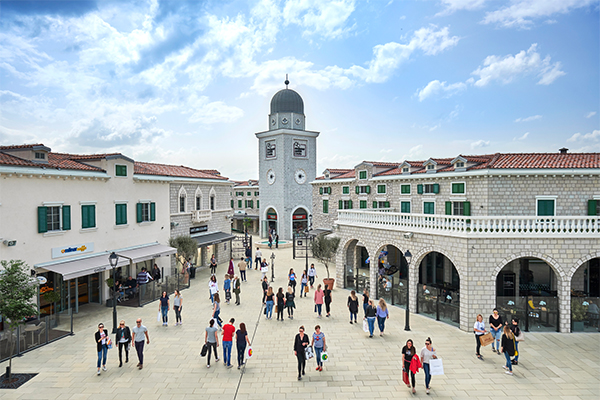 Designer Outlet Croatia, managed by ROS Retail Outlet Shopping. /// credit: ROS Retail Outlet Shopping