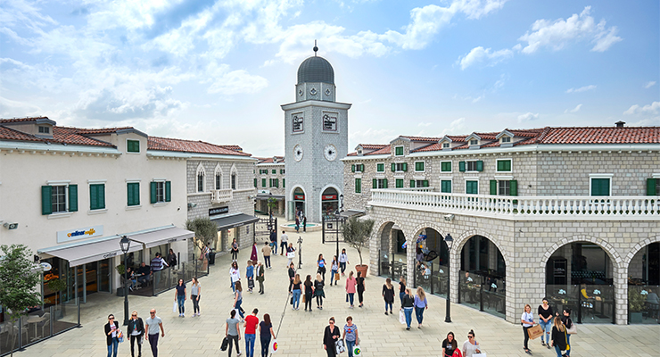 Designer Outlet Croatia, managed by ROS Retail Outlet Shopping. /// credit: ROS Retail Outlet Shopping
