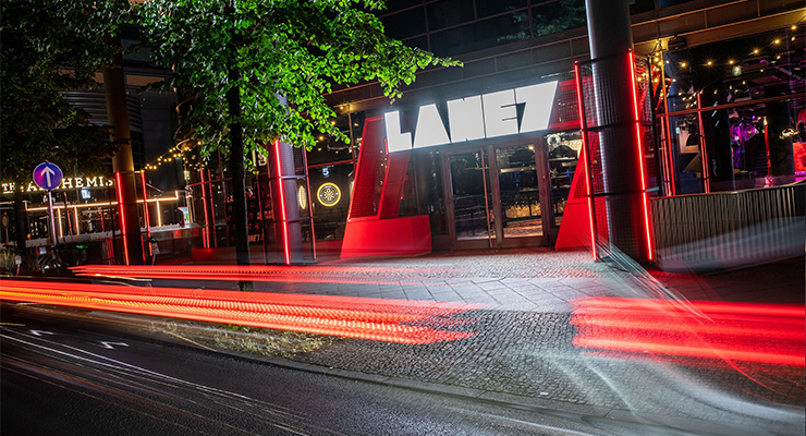 Lane 7, The Playce, Potsdamer Platz, Berlin. /// credit: Lane 7