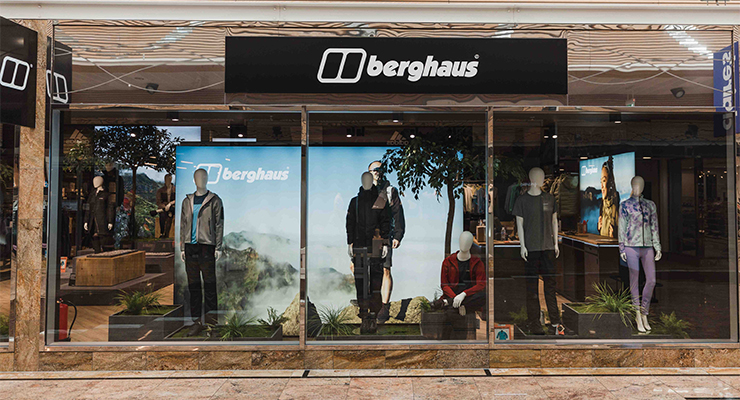 Berghaus at Gloucester Quays, UK. /// credit: Aver