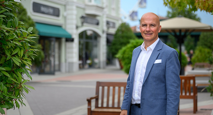 Mario Schwann, General Manager of Designer Outlet Parndorf. /// credit: McArthurGlen Designer Outlet Parndorf/Martin Zeman