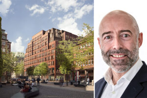 Redevelopment: Elisen Palais in Hamburg, Germany (left), Chris Fleetwood, Deputy COO Real Estate at Redevco (right). /// credit: Redevco