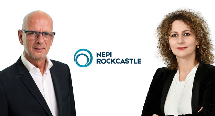 Rüdiger Dany, CEO, and Eliza Predoui, CFO, of NEPI Rockcastle. /// credit: NEPI Rockcastle