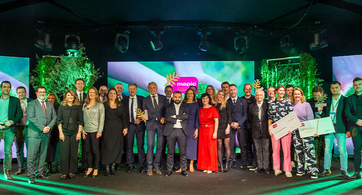 Last year's Mapic Awards winners. /// credit: Mapic, S. CHAMPEAUX / IMAGE&CO