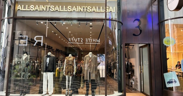 AllSaints at Liverpool ONE. /// credit: Liverpool ONE