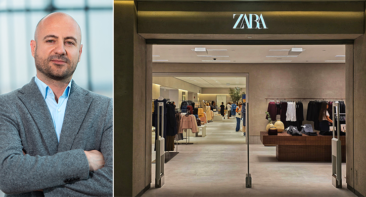 Left-to-right: Jovan Ćirić, Leasing Director Retail at MPC Properties; At UŠĆE, Zara, among other brands, unveiled its latest concept exclusive for customers from the Belgrade area. /// credit: MPC Properties