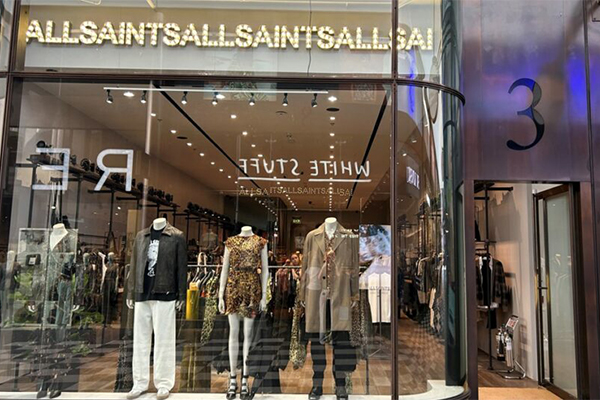 AllSaints at Liverpool ONE. /// credit: Liverpool ONE