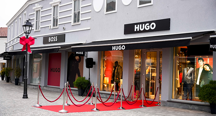 Hugo boss designer outlet best sale