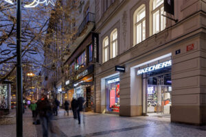 Skecher's new concept store in Prague, Czech Republic. /// credit: Skechers, Business Wire