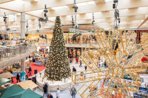 Varena shopping center in Vöcklabruck, Austria. /// credit: Robert Fritz, Spar European Shopping Centers