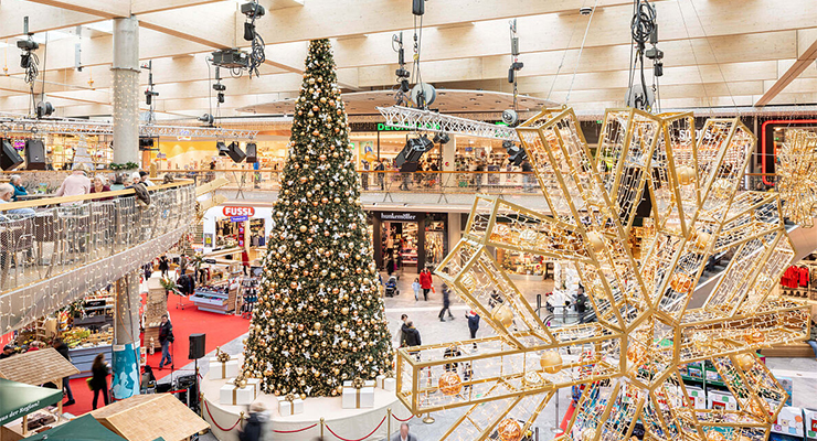 Varena shopping center in Vöcklabruck, Austria. /// credit: Robert Fritz, Spar European Shopping Centers