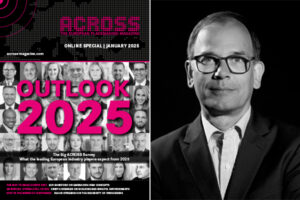 "Outlook 2025" (left), Klaus Striebich (right). /// credit: ACROSS, Klaus Striebich