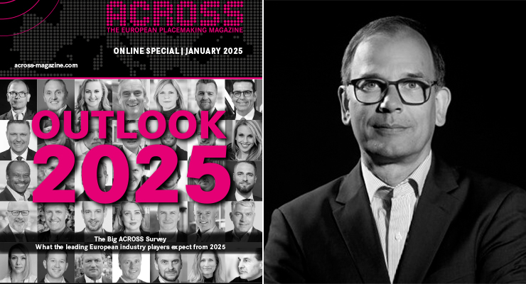 "Outlook 2025" (left), Klaus Striebich (right). /// credit: ACROSS, Klaus Striebich