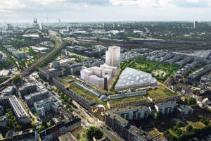 Köln-Arcaden district design. /// credit: ASTOC Architects and Planners