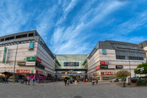 KORZÓ shopping center in Nyíregyháza, Hungary. /// credit: Csaba Csutkai, SES