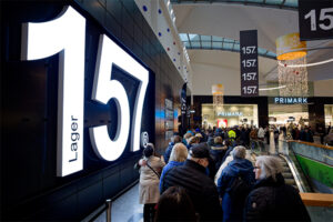 The recently opened Lager 157 store at Waterfront Bremen shopping center, Germany. /// credit: ECE