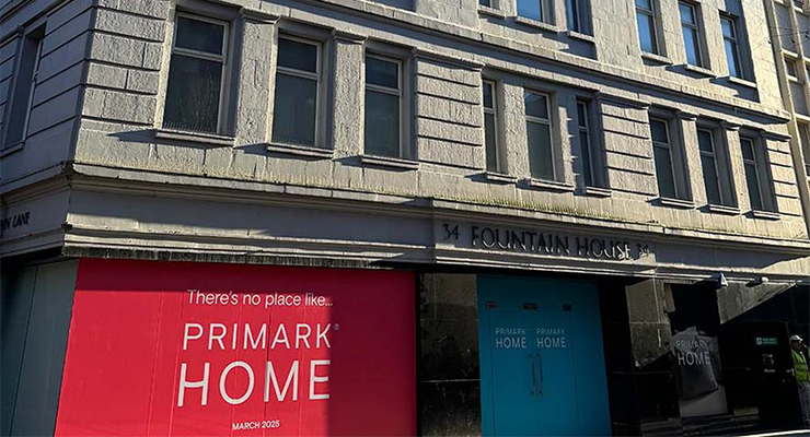 The first Primark Home store will be located in Belfast's Fountain House. /// credit: Primark