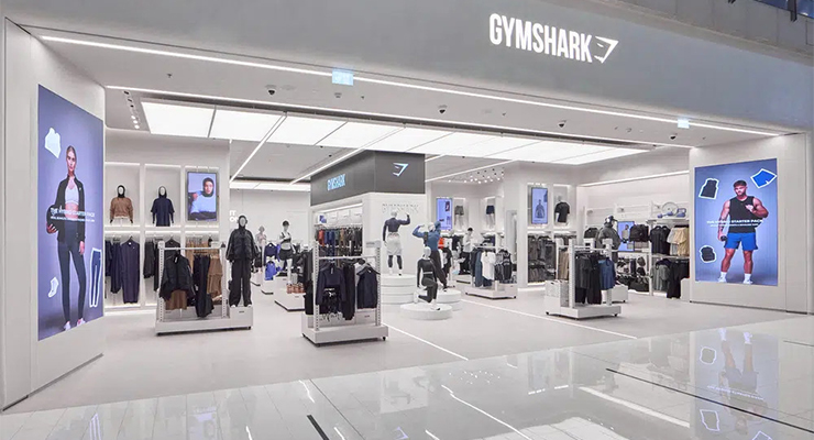 Gymshark's third physical location opened in Dubai, UAE. /// credit: Gymshark