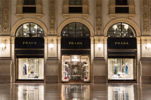 Prada at Galleria Vittorio Emanuele II arcade. /// credit: Prada Group