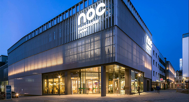 NOC shopping center in Weiden, Germany. /// credit: FONDARA Immobilien AG